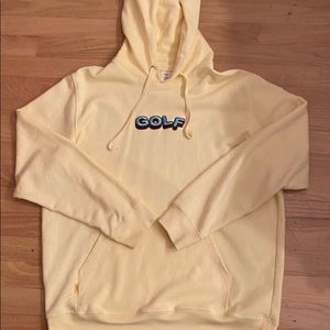 Golf wang cream block hoodie